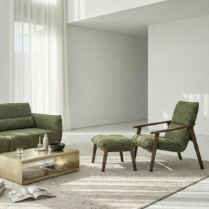 Ghế Armchair Thư Giãn Kèm Đôn
